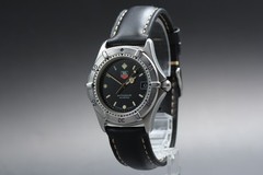 [Near MINT] TAG Heuer 962.006-2 Black Quartz Men’s Watch From JAPAN