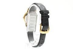 [Exc+5] CELINE D2901-3 Vintage Gold Carriage Logo Dial Ladies Dress Watch
