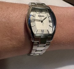 Fossil ES-3057 Women’s Stainless Steel Watch Silver/Blue