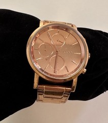 DKNY NY-8862 Women’s Rose Gold Stainless Steel Analog Dial Quartz Watch