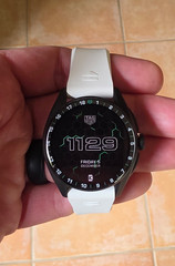 TAG Heuer SBR8080.EB0284 Calibre E4 Connected Golf Watch Black White Rubber 42mm