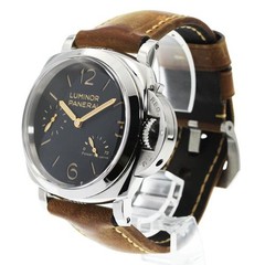 OFFICINE PANERAI LUMINOR 1950 3 DAYS PAM00423 47mm SS Black #C18541