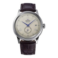 Orient Men’s Bambino Small Seconds Champagne Automatic 38mm Watch RA-AP0105Y