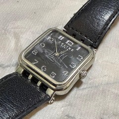 [Rare] Celine CELINE La Paris Set Black Women’s Watch