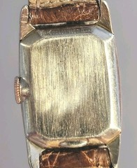 Vintage Hamilton Boulton 19J Manual Wind Watch 14K GF 18K Gold Applied Numerals