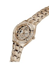 Guess Damen Uhr Armbanduhr ALLARA GW0604L3 Edelstahl Rosé