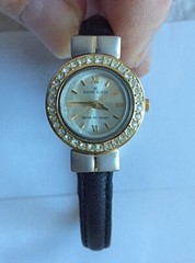 Lady’s Anne Klein Wrist Watch, Water Resistant to 100 Feet, Quartz, Working