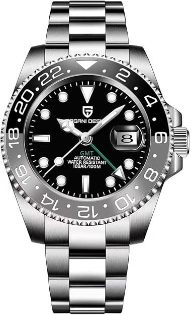 Pagani Design PD-1662 Men’s “Bruce Wayne” Watch GMT Automatic Watch