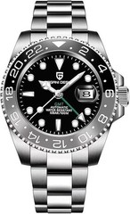 Pagani Design PD-1662 Men’s “Bruce Wayne” Watch GMT Automatic Watch