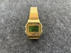 TIMEX T80 2024 TW2R79000 Men’s Digital Bracelet Wristwatch Indiglo Chrono Works