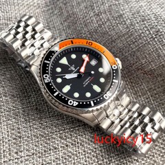 Tandorio 41MM 200M Waterproof NH35A Automatic Men Diver Watch Unidirectional