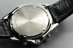 MINT SEIKO 7T92-0CF0 SZER022 Flightmaster Pilot ANA Black Quartz Men Watch JAPAN
