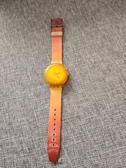 Swatch Loomi Scuba 200m Orange Frog in Original Case Rare