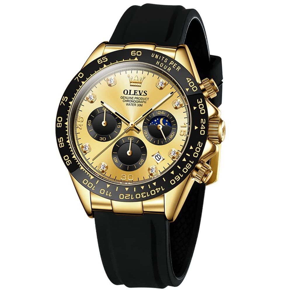 OLEVS Fashionable Men’s Watches Business XQYJP-S-G2875JD-GG