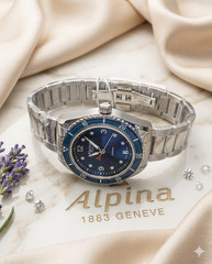 Alpina Comtesse Women’s Swiss Quartz Diamond Accent Watch 36MM AL-240ND3C6B