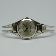 Anne Klein 10/3745 Silver Tone Quartz Analog Women’s Watch Sz.6 1/4″ New Battery