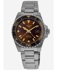New Longines HydroConquest GMT Brown Dial Steel Men’s Watch L3.790.4.66.6