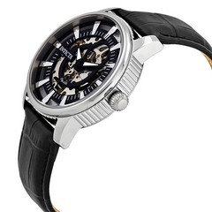 Objet D Art Automatic Black Skeleton Dial Men’s Watch