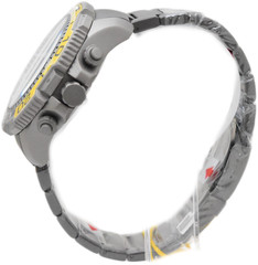 Invicta Commander TI-22 Titanium Men’s 48mm Yellow Black Chrono Watch 49492