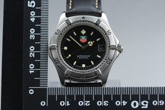 [Near MINT] TAG Heuer 962.006-2 Black Quartz Men’s Watch From JAPAN