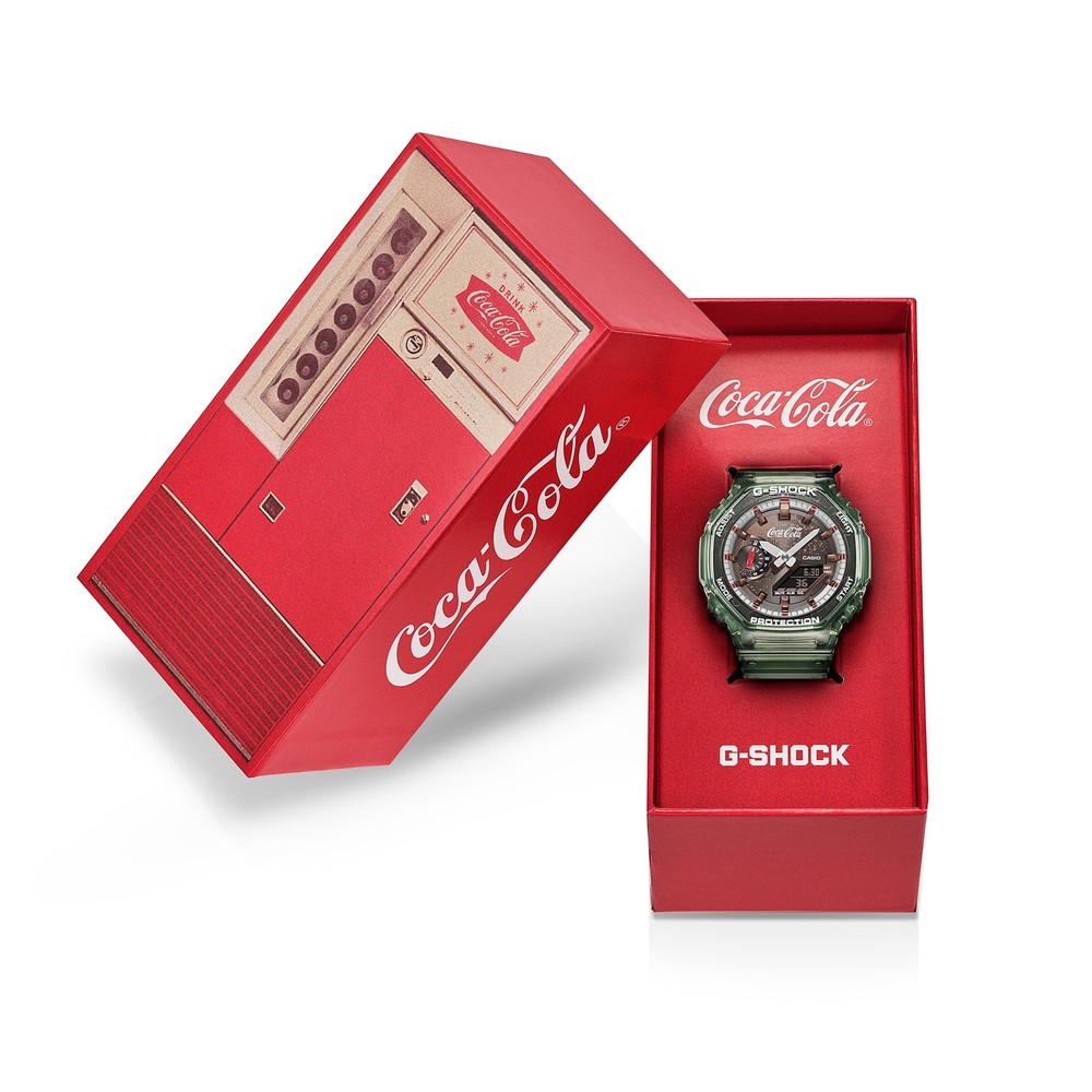 Casio x Coca Cola G-Shock Analog Digital 2100 Series | GA-2100CC-3A