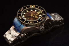 Invicta Mens 47mm Disney Pirates of the Caribbean L.E. AUTOMATIC Brown SS Watch