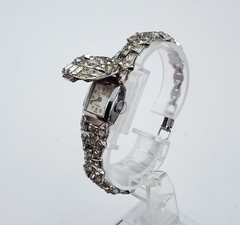 Ultra RARE,UNIQUE Women’s SWISS Vintage HIDDEN Watch CROSBY. Manual Wind