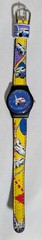 Boeing Wristwatch Airplane Airline Yellow Blue Red Purple Black Original Vintage