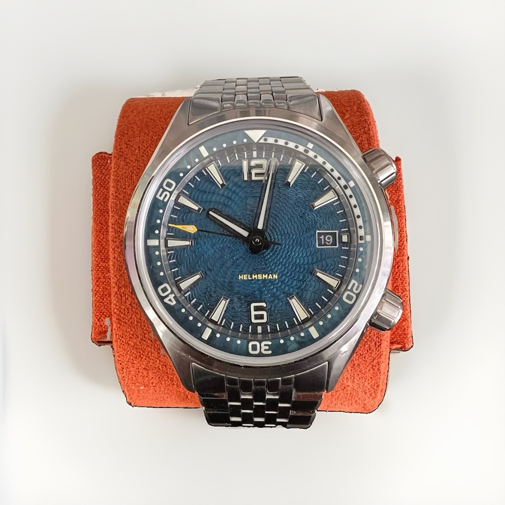 Zelos Helmsman SS Crystal Ti 40mm