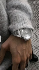 AURA Automatic 1023: Steel Watch 40mm. Seiko NH35A Self-winding w/ Date