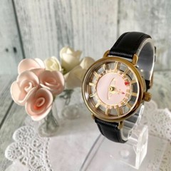 Vivienne Westwood Watch Round Pink Gold Used From Japan Check description