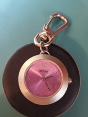 HIP Klips 19‑030 Watch – Lavender Dial – Japan 2035 – Runs – Clip Style – TW7