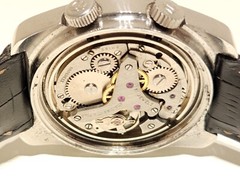 VINTAGE RARE MEN ST.STEEL SWISS ALARM MECHANICAL WATCH”TISSOT”SONOROUS NAVIGATOR