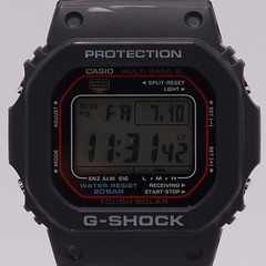 Good Condition Working CASIO G Shock GW M5610U 1JF Radio Solar Digital Dial Men’