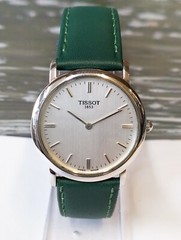 TISSOT QUARTZ SILVER DIAL TKM-JA SWISS MEN’S FULL WORKING MINT CONDITION VINTAGE