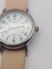 Timex Weekender Indiglo Analog Womens Watch Nylon Strap new battery Working
