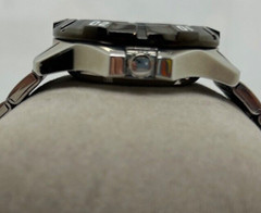 Seiko 5 Sports 7S36-01X0 40mm Automatic Black Dial Stainless Band w/ EXTRA LINKS
