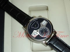 A. Lange & Sohne Zeitwerk 18kt White Gold Black Dial 41.9mm 140.029