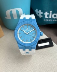 Maurice Lacroix Aikon Tide Diamond Blue Dial AI2008-AAAA1-3A0-0 Swiss Quartz New