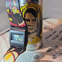 Star Wars Revenge of the Sith Digital Watch Burger King with Tin Case