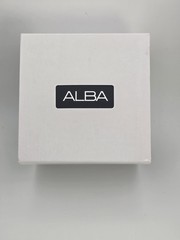 Alba by Seiko Men’s Quartz Watch AS9779X1 Silver Dial Stainless Steel NIB Box