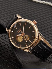 Automatic Mechanical Skeleton Waterproof Rome Elegant Mens Wristwatch Gift