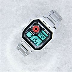 Retro Casio Royale Watch with TWO Colour Screen Mod, pick your own colours