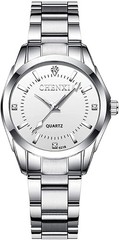 Stylish Luminous Quartz Women’s Watch – Stainless Steel, Gift-Ready Luxury Box