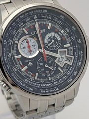 CITIZEN PROMASTER SKY H610 T015212 Eco Drive Radio Titanium 20cm Purple
