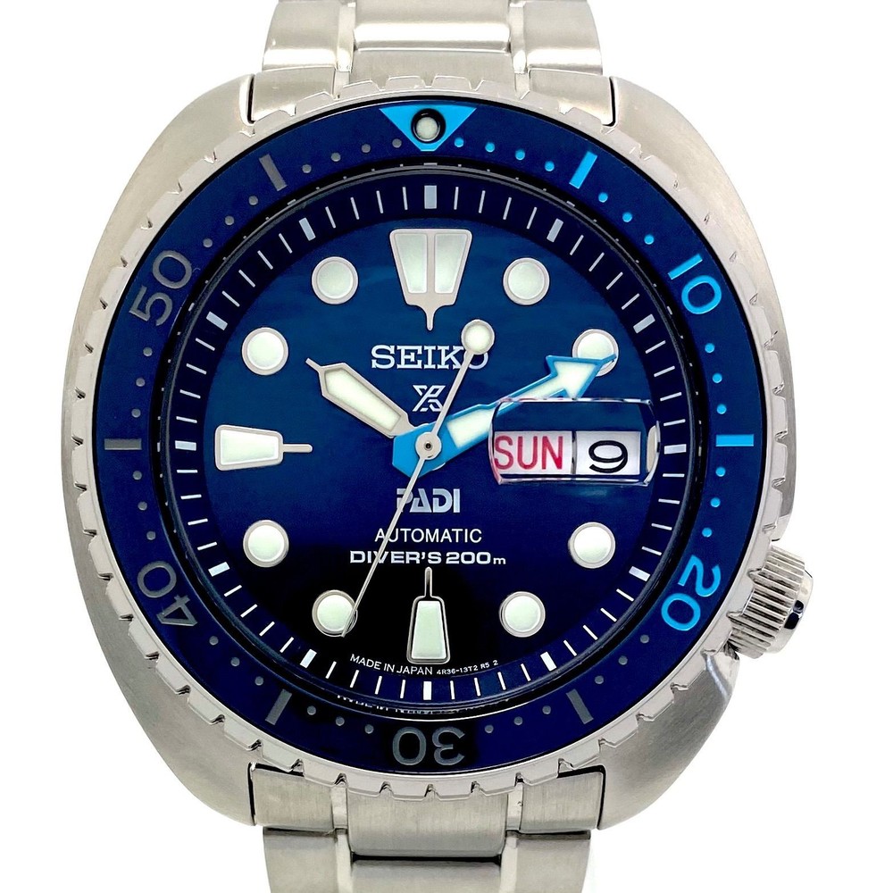 Good Condition Working Well Men’s Watch SEIKO Prospex Diver Scuba PADI Collabora