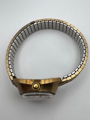 Vintage Timex Watch Ladies Gold Tone with Speidel Twist-O-Flex Band NON WORKING