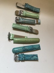 Women’s Invicta Replacement Watch Bands 4 Colored Leather Bands 20