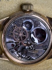 Vintage Rare Wittnauer “WEEMS” Cal. 10TS Solid 14k Gold Case