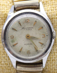 WALTHAM HALLMARK INCABLOC 1177 MEN’S WATCH 17j 31.9mm 15.9mm LUG FOR REPAIR(OE2)